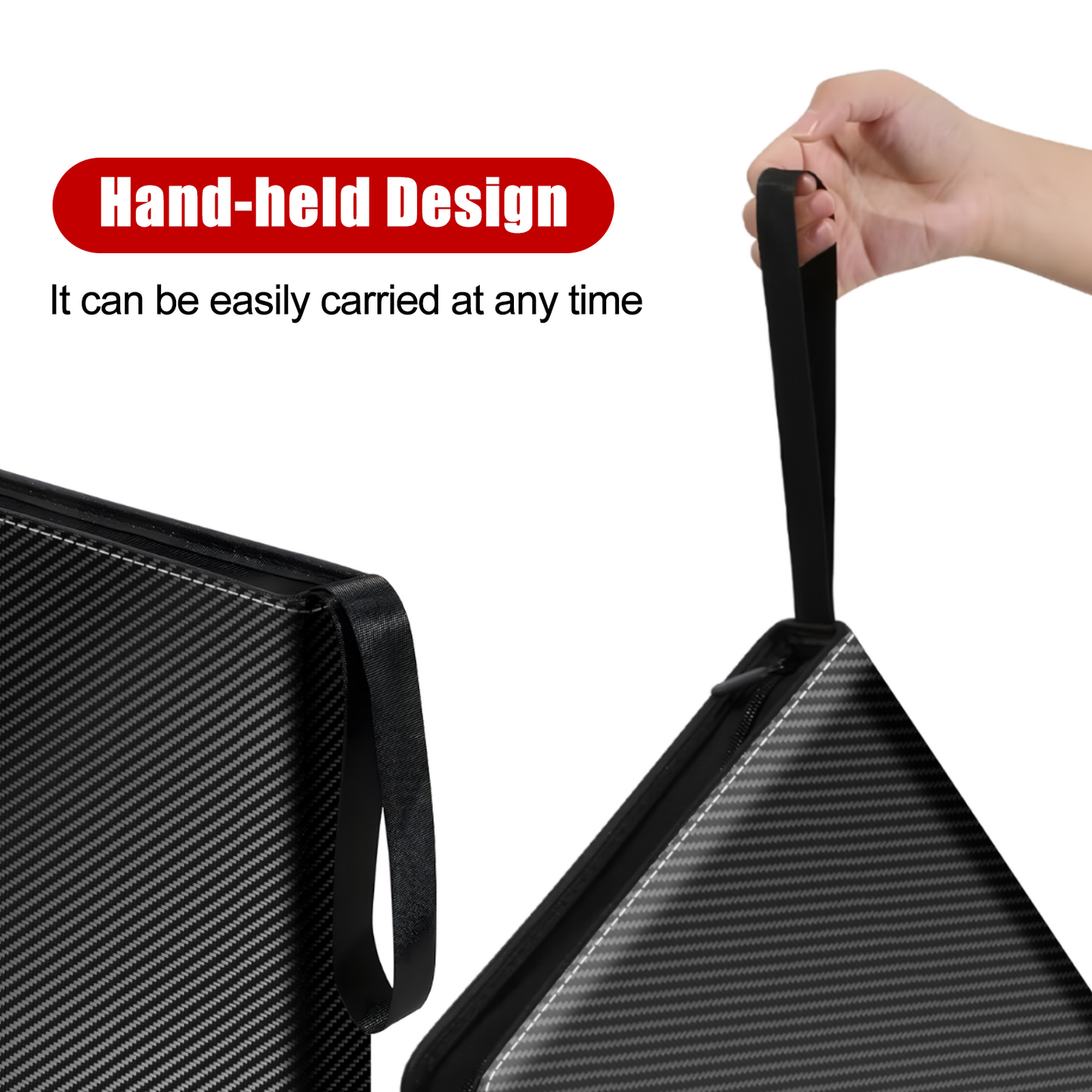 Ring Film Photo Archival Storage Binder Album With Zipper+50x 135 35mm Negative Storage Page