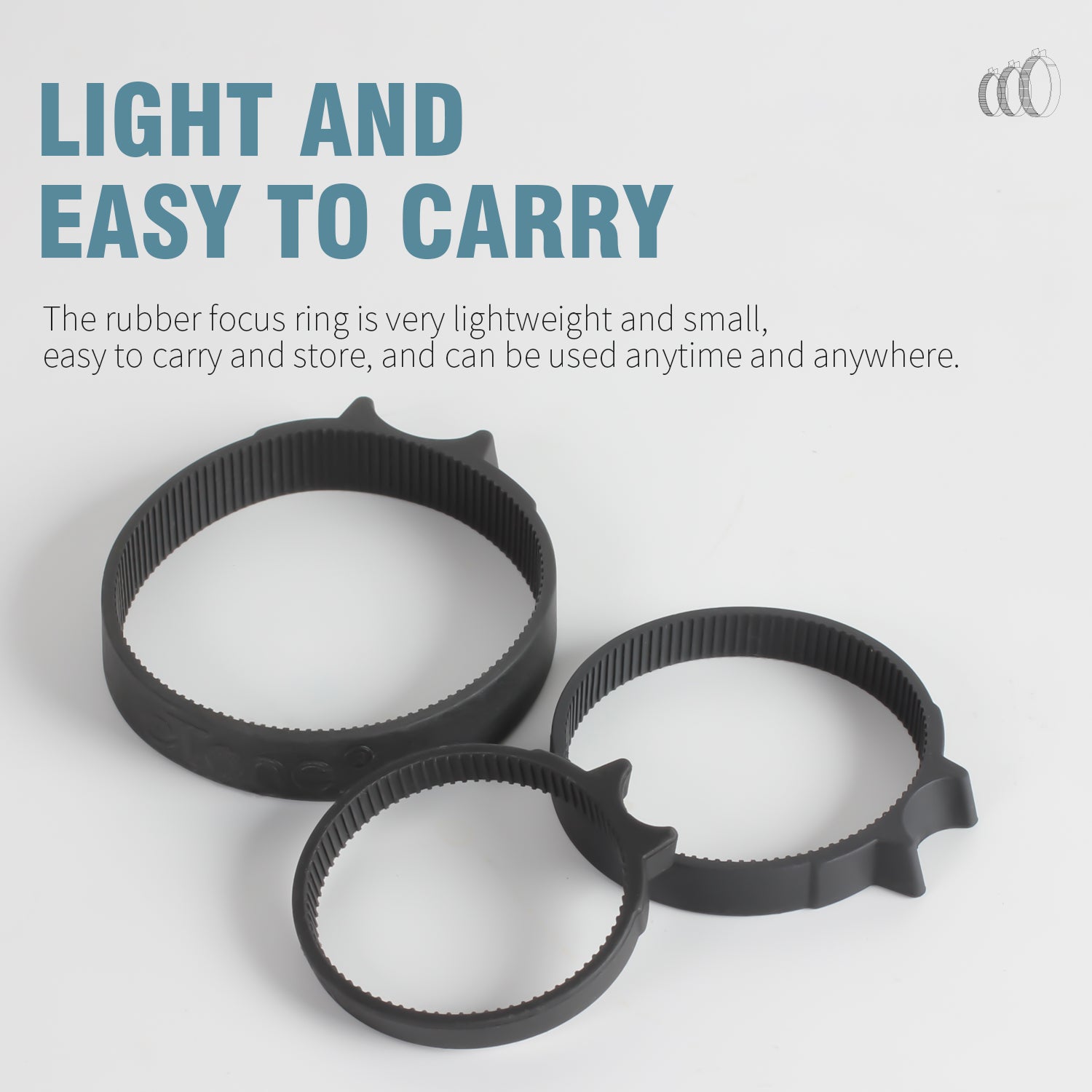 Following Focus Gear Ring Lens Focus Tab Focus Ring For SLR DSLR Lens eTone - Professional Photo Accessories Following Focus Gear Ring Lens Focus Tab Focus Ring For SLR DSLR Lens eTone - Professional Photo Accessories