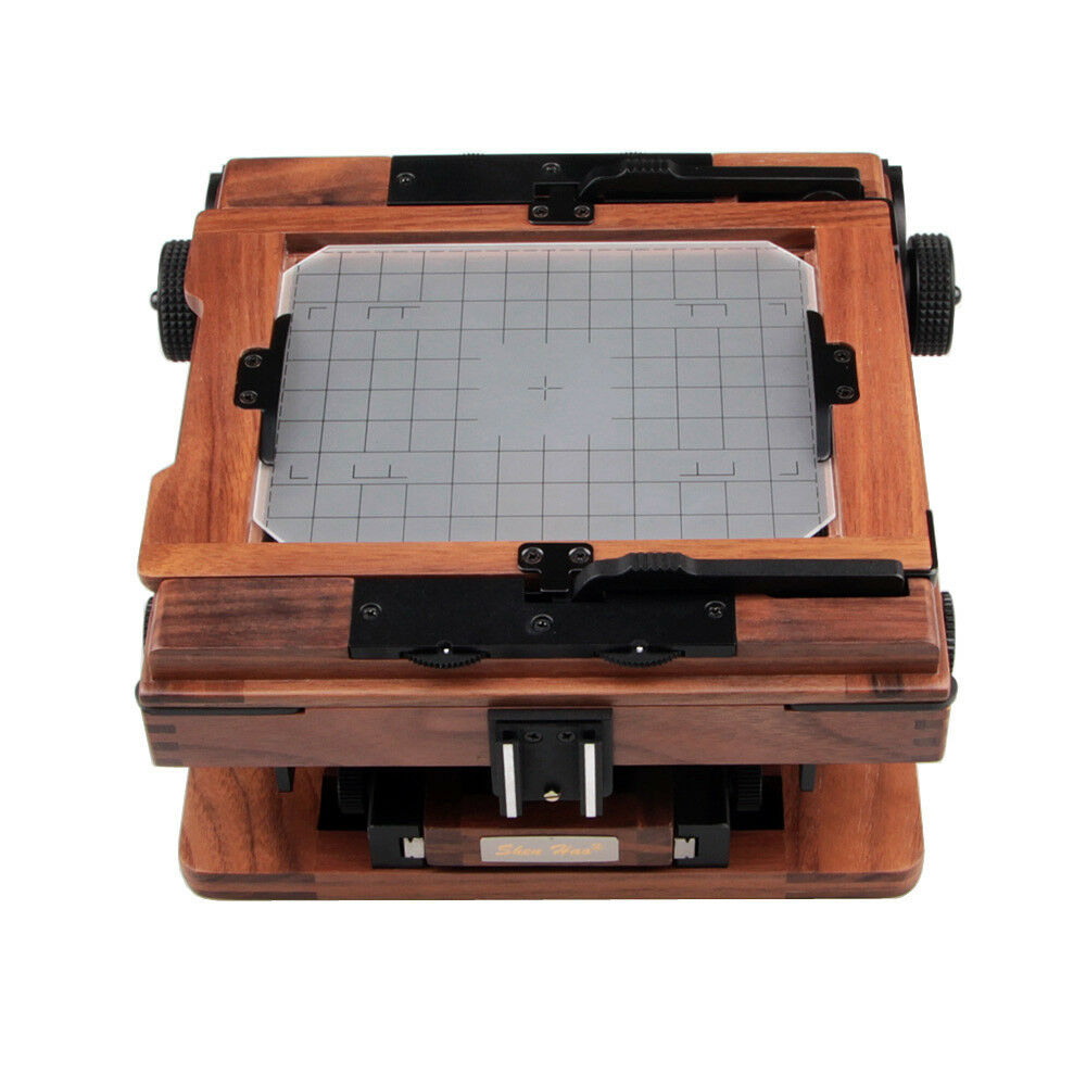 Brand New PTB45 Shen Hao Walnut Wood Field Folding 4X5" Large Format Camera
