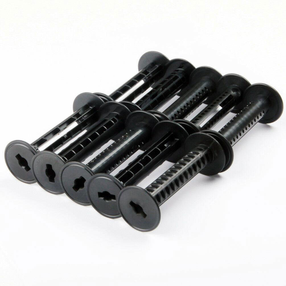 10x 120 220 Empty Plastic Take-Up Roll Film Spools For Medium