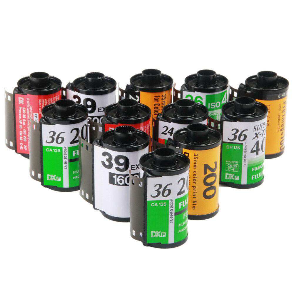 12x Assorted 135 35mm Relodable Empty Canisters Cassettes For Kodak Fu –  eTone Professional Photo Accessories