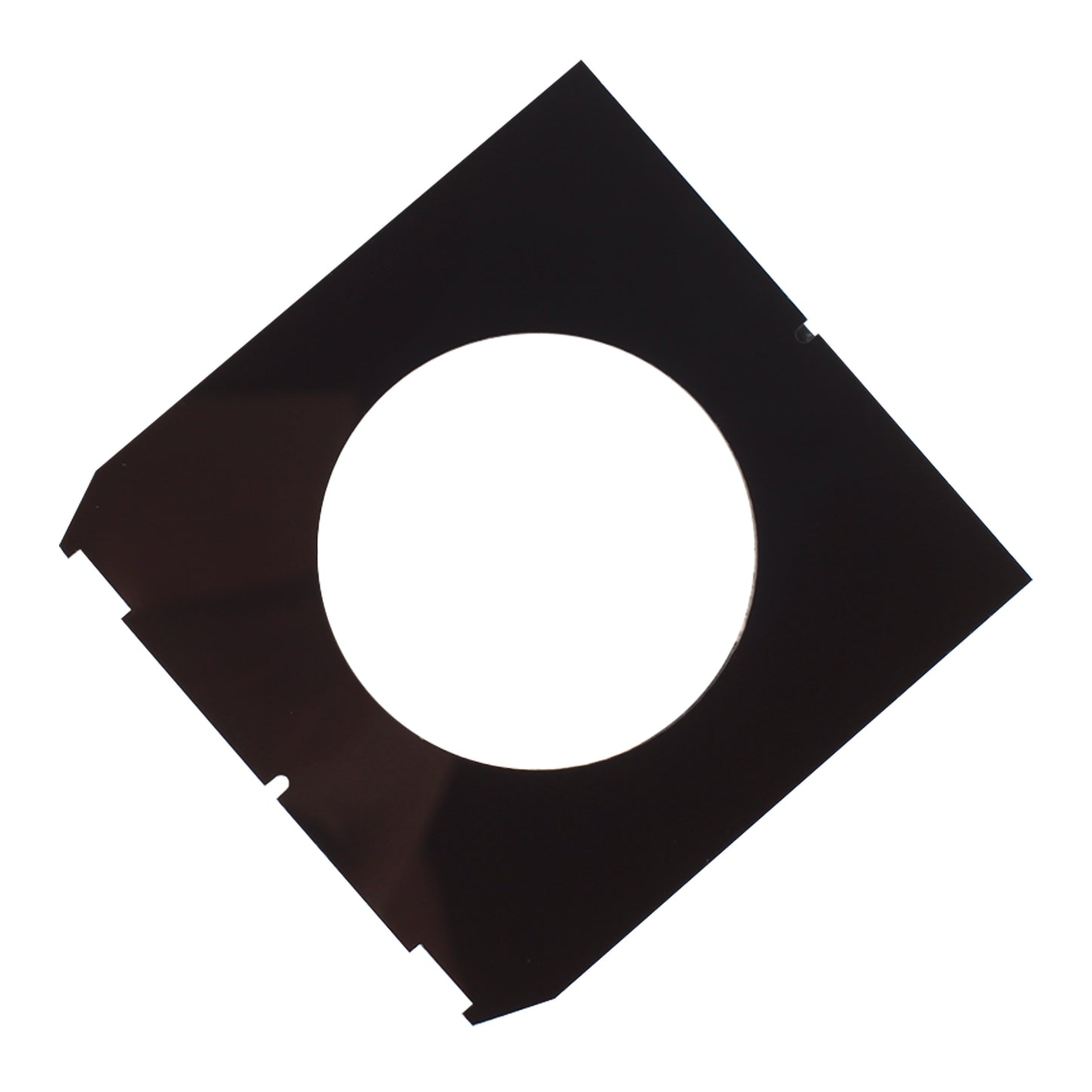 Acrylic Compur Prontor Copal #3 Lens board 65mm Linhof Style For 4x5" Large Format Camera Technika Wista ShenHao Ebony Chamonix