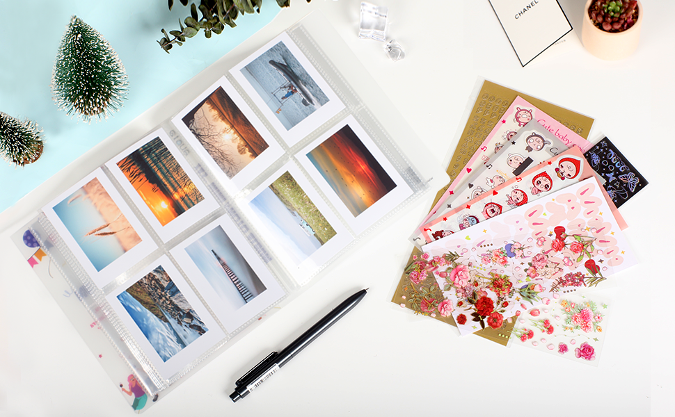 FAI DA TE 160 Tasche Foto Caso di Archiviazione Album per per Fujifilm Instax Mini 11 90 70 9 8+ 8 Fotocamera Istantanea LiPlay