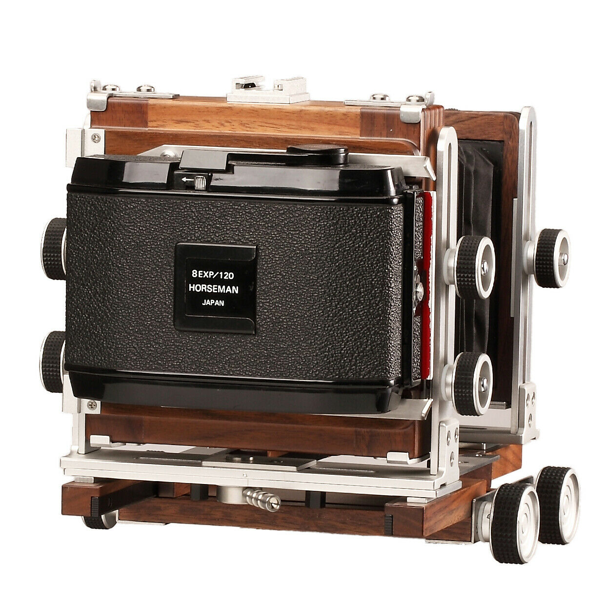 Shen Hao TFC69-A 6x9cm Medium Format Camera Black Walnut Wood Bellows Lens Board