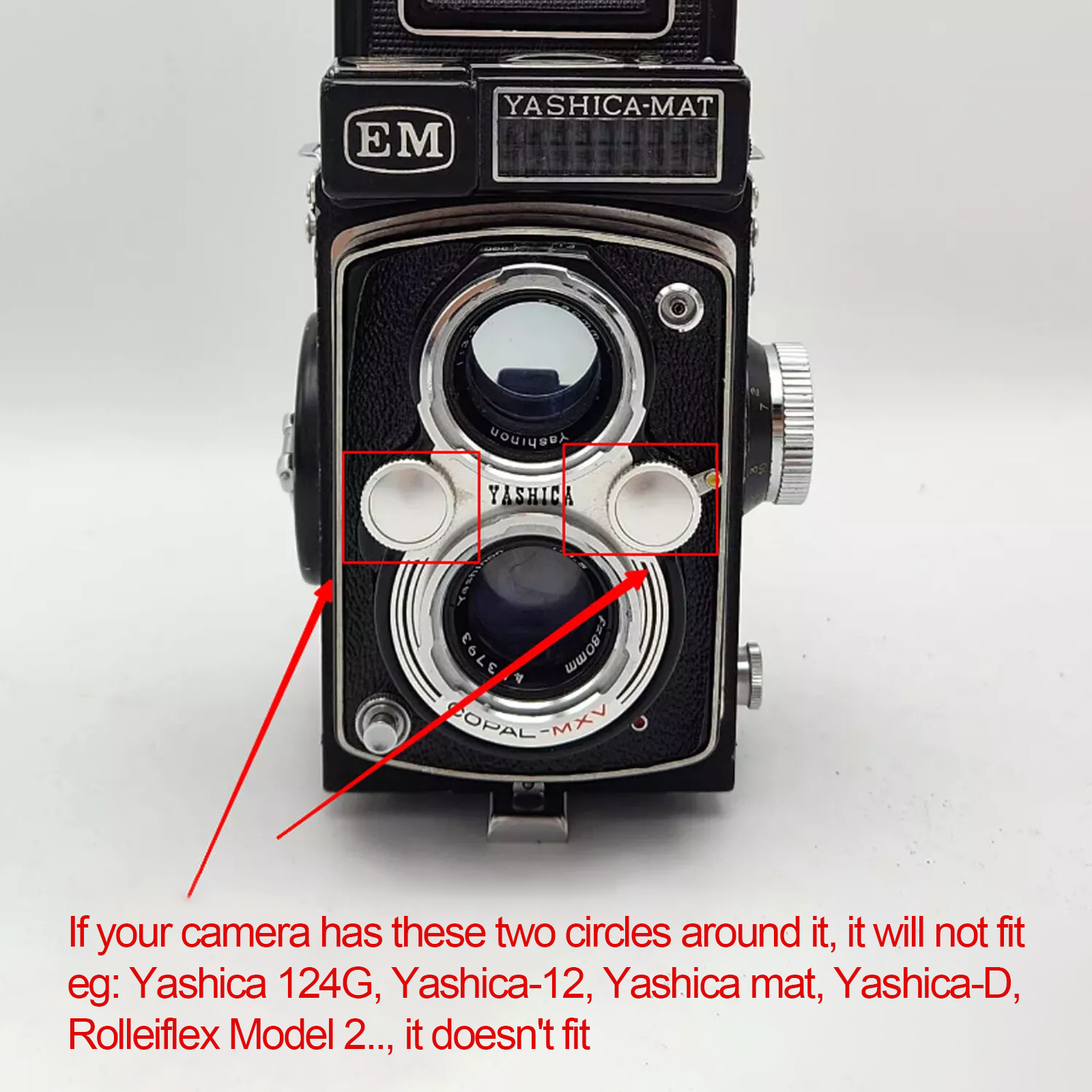 Bay Lens Hood Shade For Rolleiflex MX-EV Minolta1