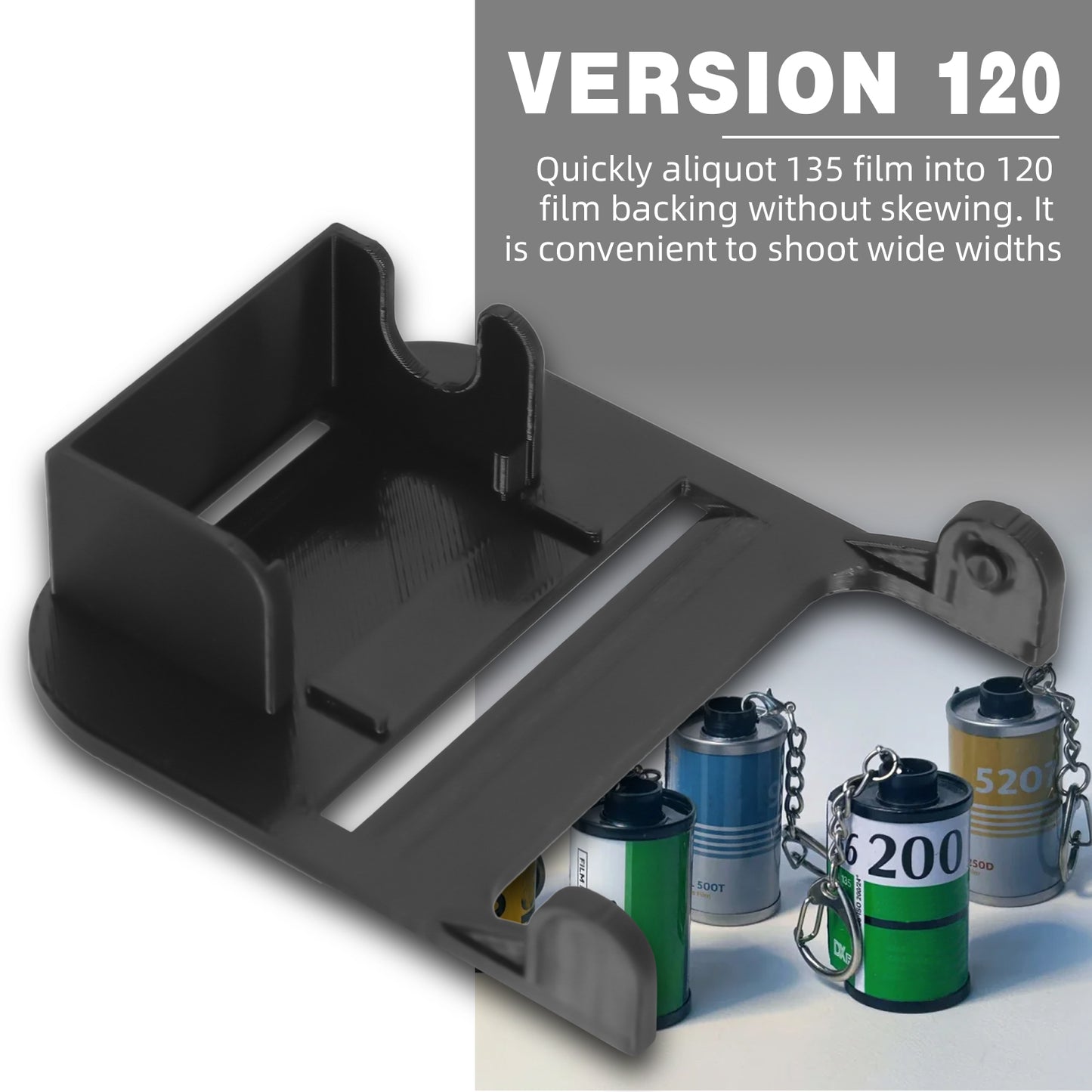 eTone 35mm 135 Film To 120 Backing Paper Film Spool Reload Dispenser Converter Tool