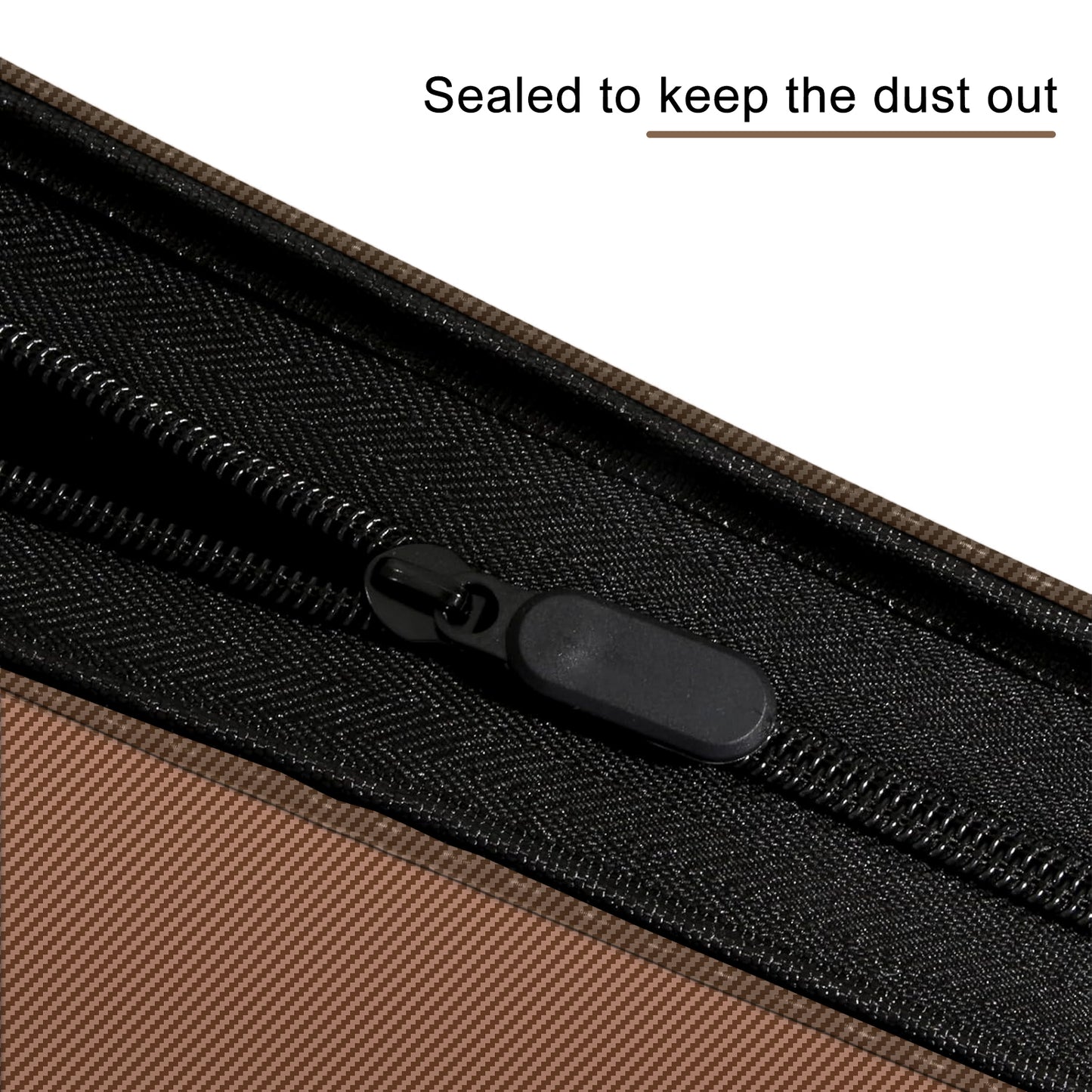 Brown L Size Photo Ring Binder Zipper Album 120 6x6 6x7 Acid-free Film Negative Storage Page