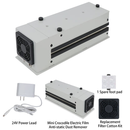 Professional Film Anti-Static Electric Dust Remover Cleaner For 135 120 4x5 8x10 Negative Film