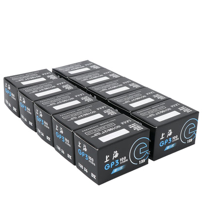 10 Rolls Shanghai Black & White GP3 135 35mm 36EXP ISO 100 B&W B/W Film Auto DX