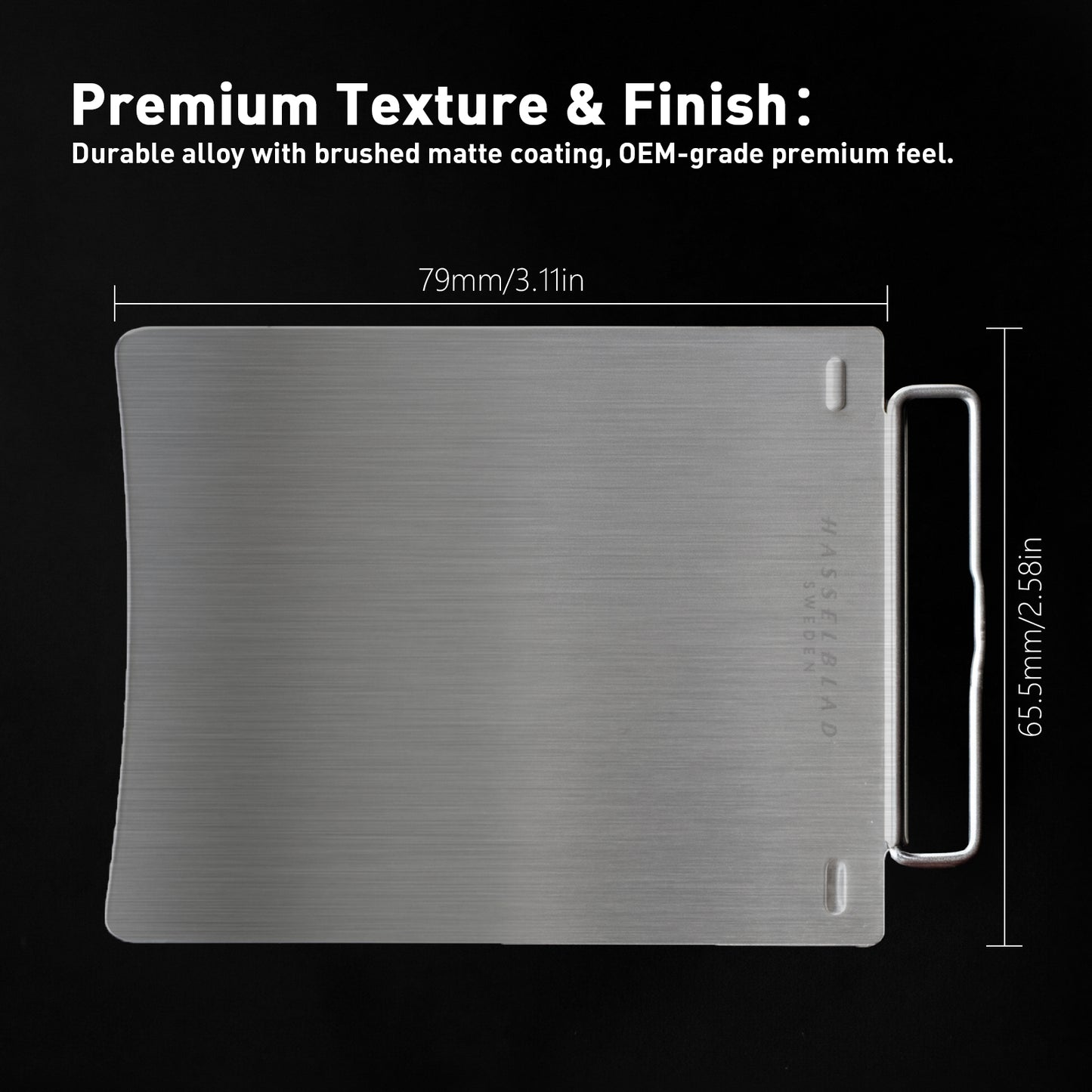 Hasselblad Film Magazine Dark Slide for 500CM 503CW 555ELD A12 A16 A24 Film Back