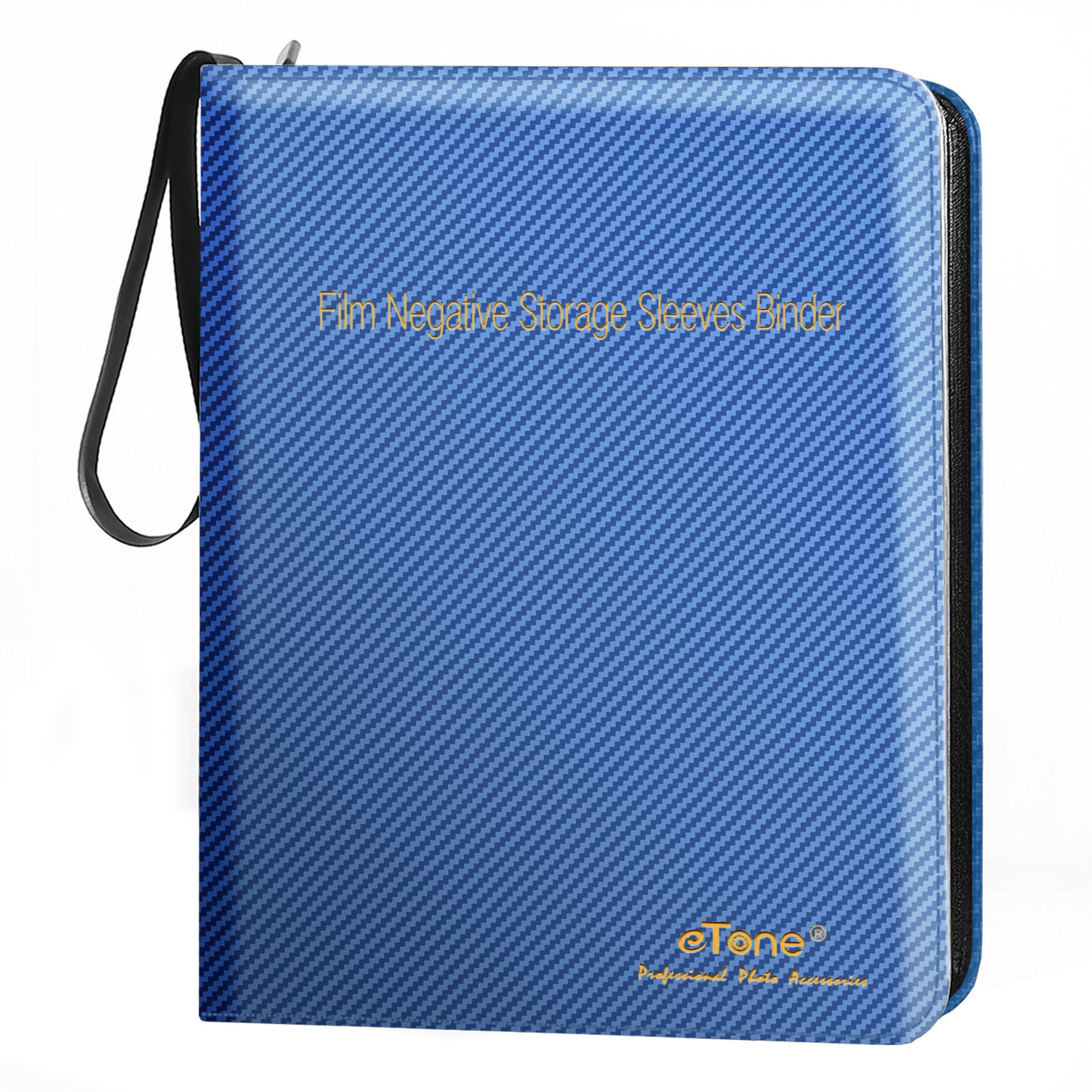 Blue Film Photo Binder Zipper Album 120 6x7 6x6 Archival Negative Storage Slide Page