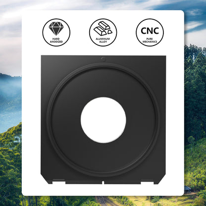 Compur Prontor Copal #0 Center Hole Lens Board For Linhof Wista Ebony Tachihara Chamonix Shen Hao