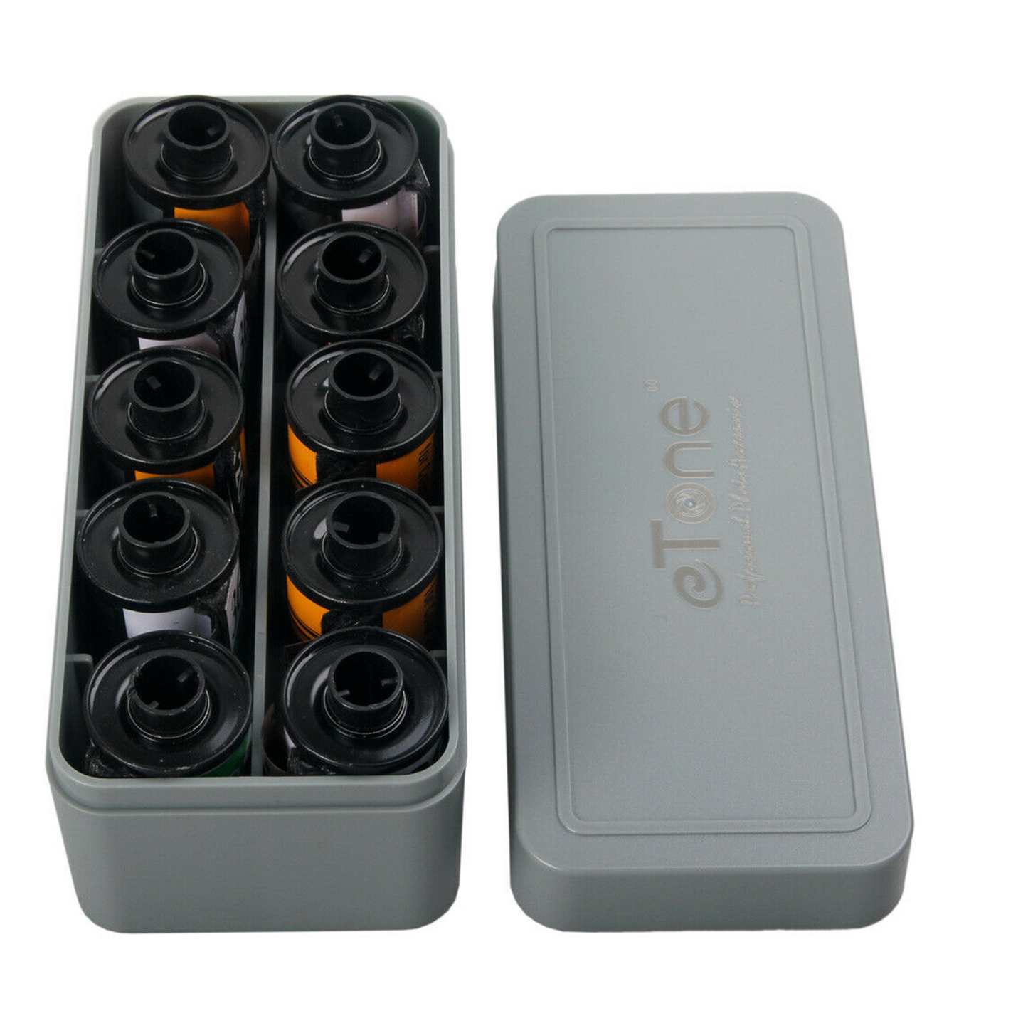 120 220 135 Black Multi-Format Film Container Case Storage Carrying Box for Ilford Kodak Negative Film