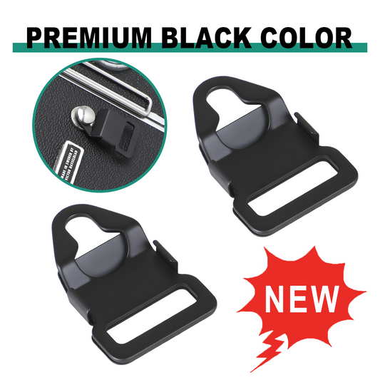 2x Matte Black Neck Strap Clips Lugs Buckle Adapter For Mamiya C220 C330 TLR Camera