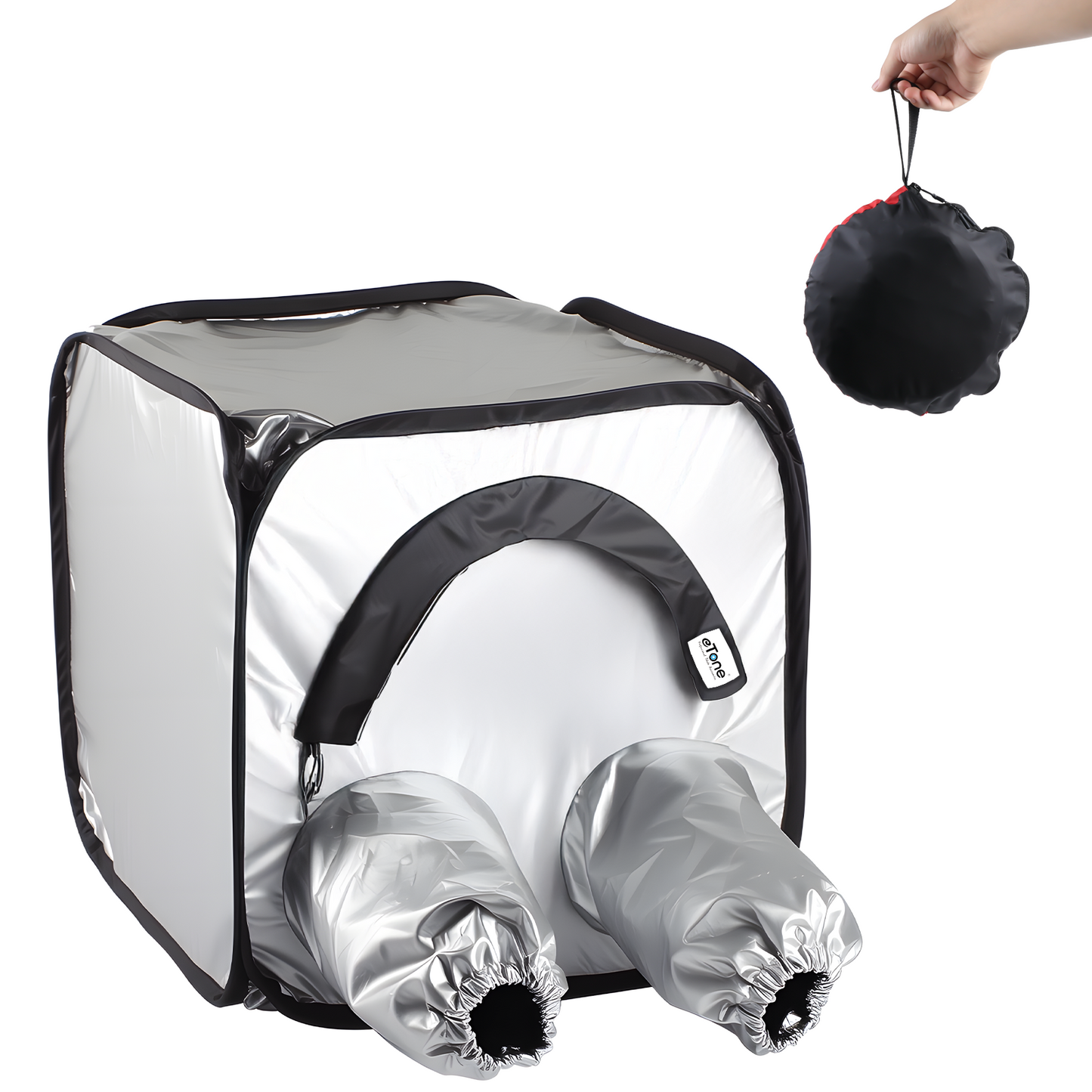 Borsa per tenda per caricamento pellicola per cambio pellicola per camera oscura di grande formato per lo sviluppo negativo della fotocamera 4x5 5x7