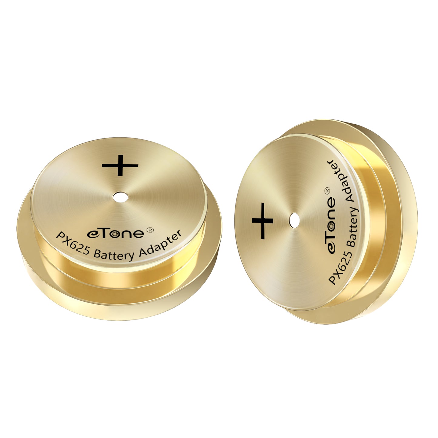4Pcs Brass Metal Battery Adapter LR44 to PX625,PX13,MR9,LR9,V625U,S625PX,MRB625