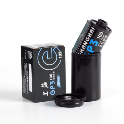 3 Rolls Shanghai Black & White GP3 135/36 35mm Film DIN ISO 100 B&W B/W Freshest