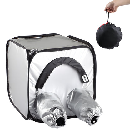 Pellicola per camera oscura di grande formato che cambia il caricamento della pellicola della tenda per lo sviluppo negativo della fotocamera 8x10 portatile