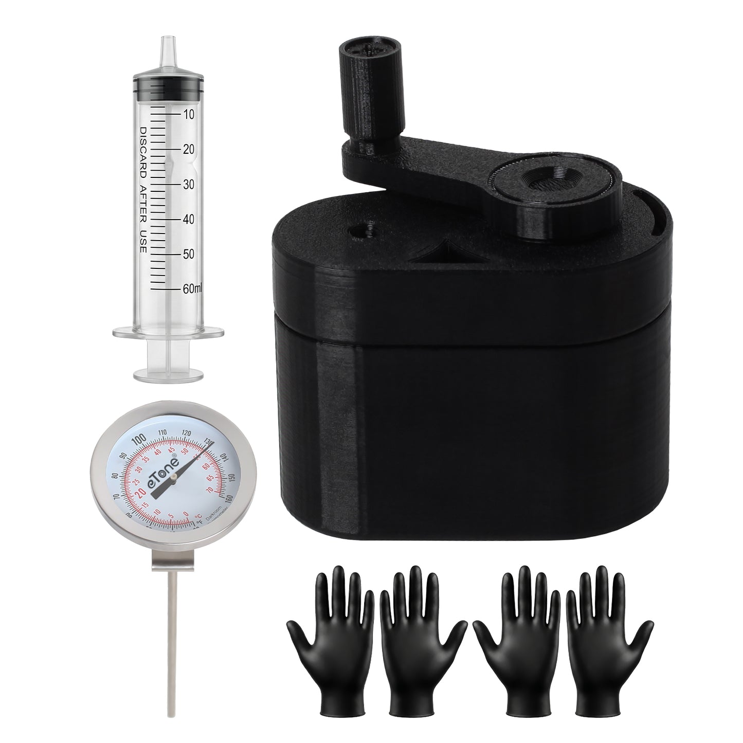 Mini 35mm Film Developing LumiTank 135 Negative Processing Tank Kit With Thermometer