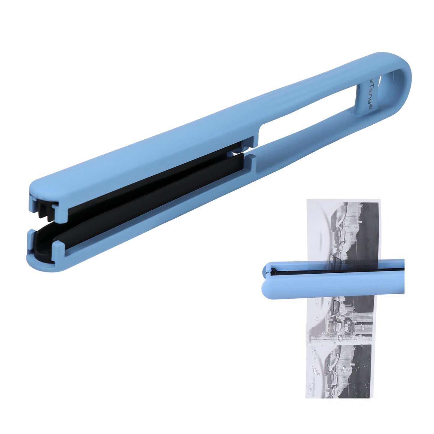 eTone Film Squeegee for 35mm 135 120 4x5 Film, Soft Silicone Blades, Streak-Free Wiping Negative Film Blue Green