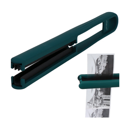 eTone Film Squeegee for 35mm 135 120 4x5 Film, Soft Silicone Blades, Streak-Free Wiping Negative Film Blue Green