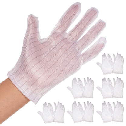 6 Pairs Darkroom Anti-Static Dust-Proof Gloves For Darkroom Photo Film Developing Processing （12pcs）