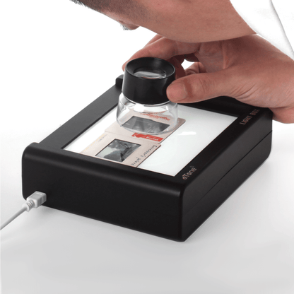 120 135 4x5 Slide Film Viewer Light Box per la digitalizzazione Visualizzazione Scansione di negativi e diapositive, Scanner Light Box alimentato tramite USB