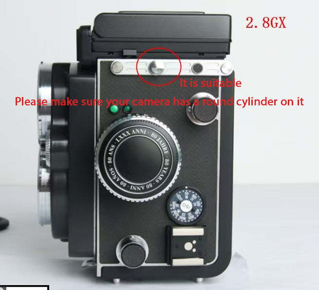 2X Shoulder Carrying Neck Strap Adapter Clip Lugs For Rollei Rolleiflex 6000 6001 6003 6008 2.8GX