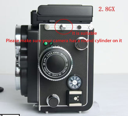 2X Shoulder Carrying Neck Strap Adapter Clip Lugs For Rollei Rolleiflex 6000 6001 6003 6008 2.8GX
