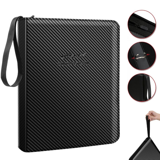 3 Ring Binder Photo Slide Storage Album For Print File 120 135 35mm Roll Film Negative Sleeves Protector Sheet With Zipper