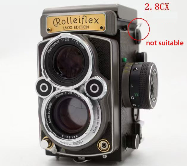 2X Shoulder Carrying Neck Strap Adapter Clip Lugs For Rollei Rolleiflex 6000 6001 6003 6008 2.8GX