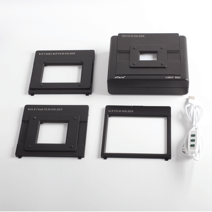 120 135 4x5 Dia-Filmbetrachter-Lichtbox zum Digitalisieren, Betrachten, Scannen von Negativen und Dias, USB-betriebener Lichtbox-Scanner