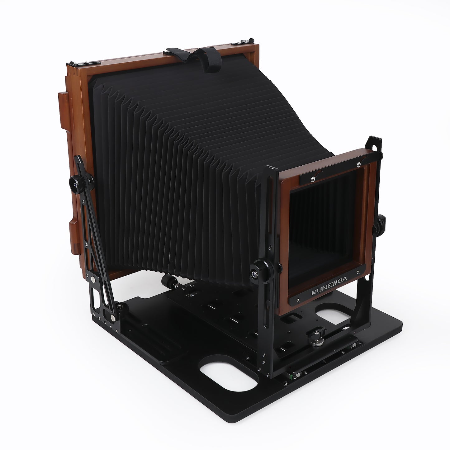 New Munewca 8x10'' Large Format Carbon Fiber Teak Wood Field Folding Film Camera