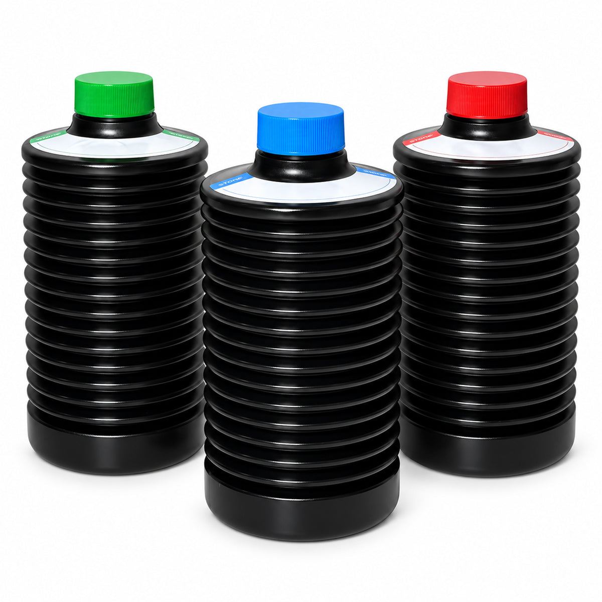 eTone Collapsible Storage Bottle 1 Litre HDPE for Darkroom Chemical Laboratory Chemical Reagent Bottle Photosensitive Material