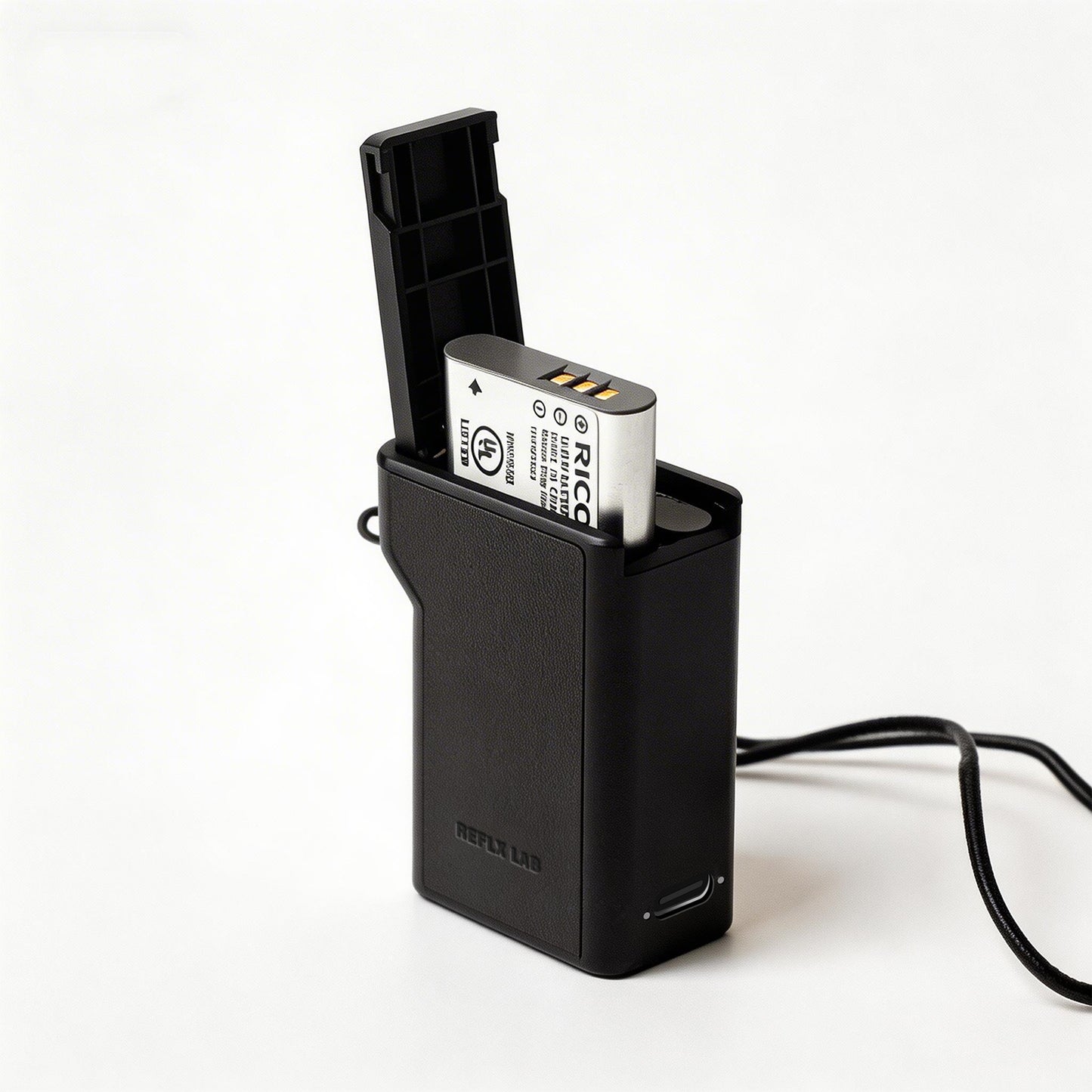 3-in-1 Battery Charging Storage Box Case for Ricoh Ricoh GR3 HDF GR3X HDF Olympus SP-100EE SH-2 DB-110 LI-92B