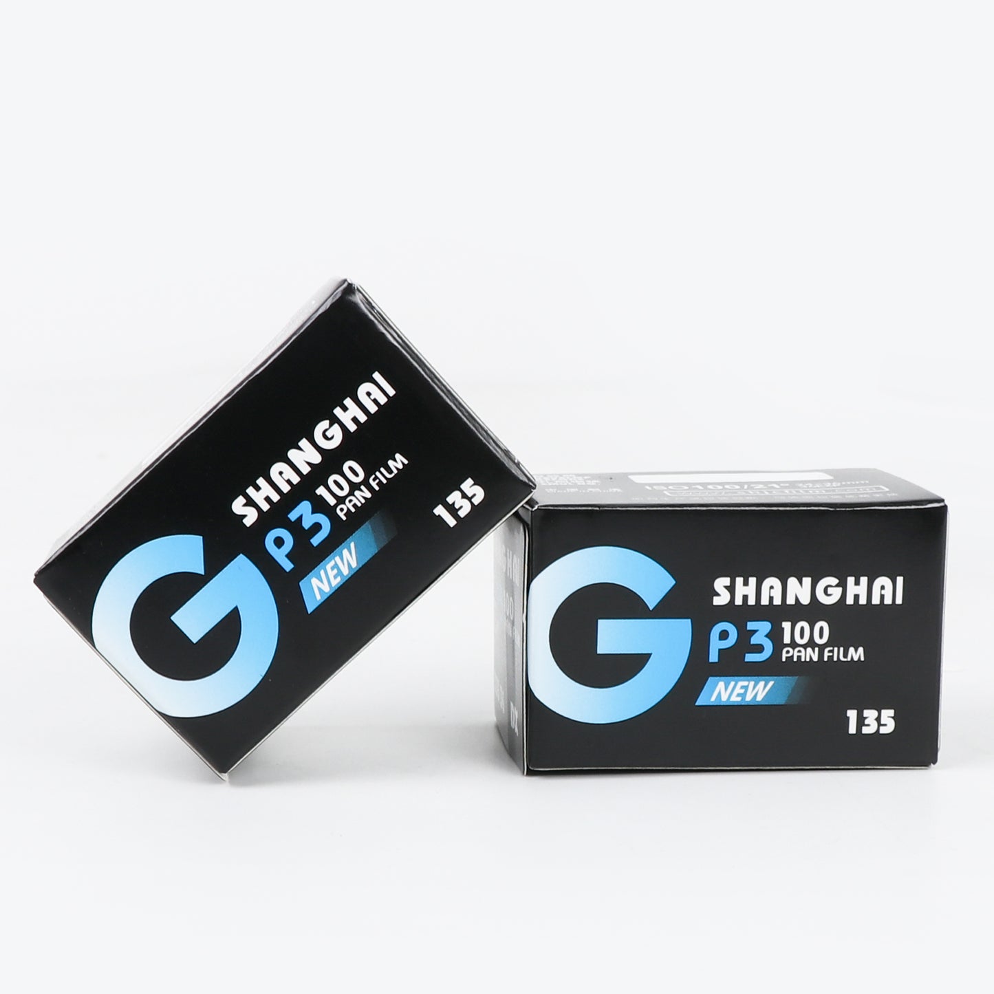3 Rolls Shanghai Black & White GP3 135/36 35mm Film DIN ISO 100 B&W B/W Freshest