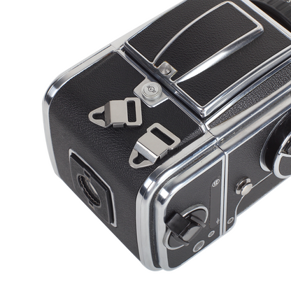 2x Strap Clips Lugs Adapter For Fujica GL690 Contax 645 Kiev-60 120 Camera