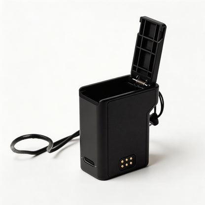 3-in-1 Battery Charging Storage Box Case for Ricoh Ricoh GR3 HDF GR3X HDF Olympus SP-100EE SH-2 DB-110 LI-92B