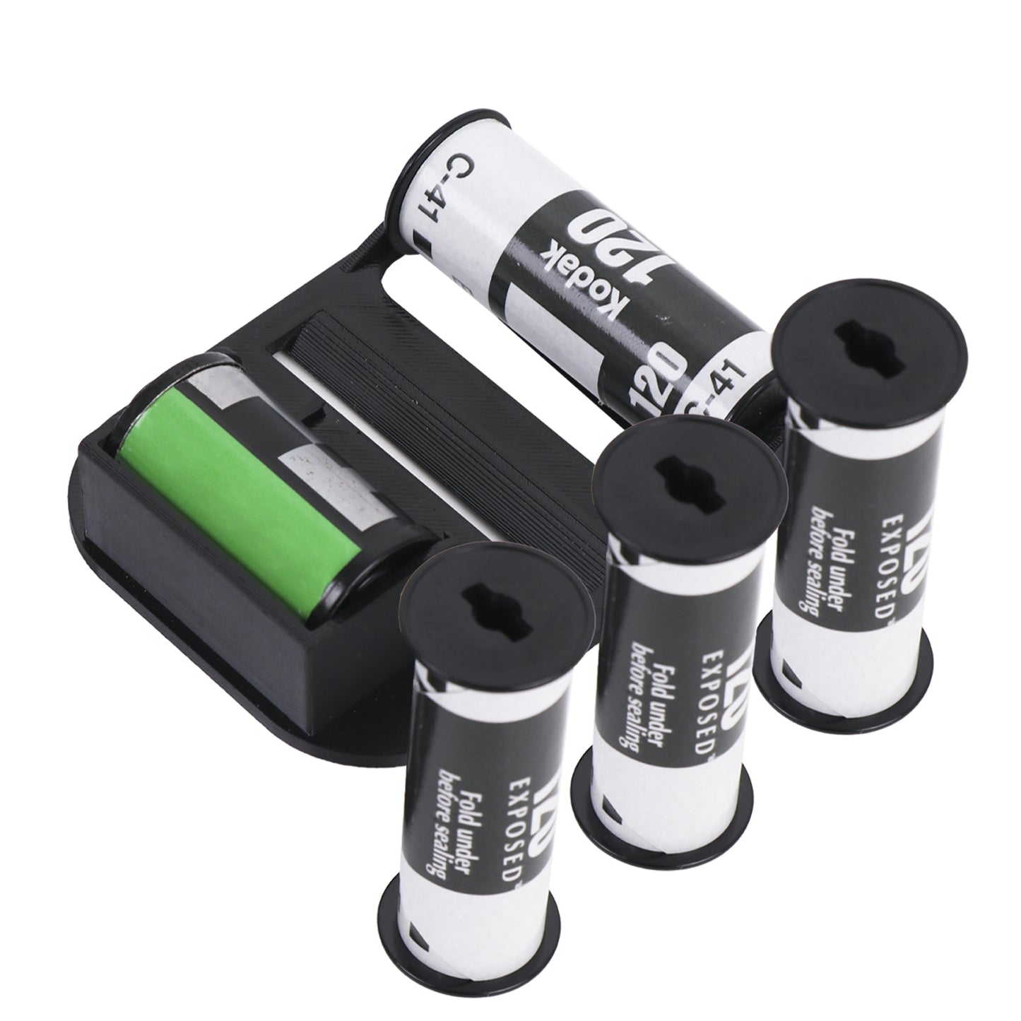 eTone 35mm 135 Film To 120 Backing Paper Film Spool Reload Dispenser Converter Tool