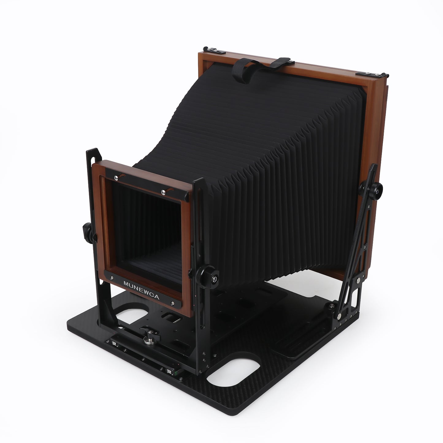 New Munewca 8x10'' Large Format Carbon Fiber Teak Wood Field Folding Film Camera