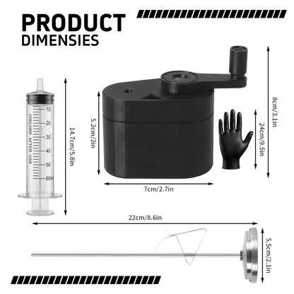 Mini 35mm Film Developing LumiTank 135 Negative Processing Tank Kit With Thermometer