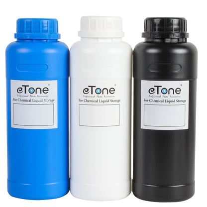 3x 500ml Darkroom Chemical Potion Storage Plastic Bottles Film Negative Develop