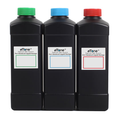 3x 1000ml Darkroom Chemical Storage Bottles Film Photo Developing Processing 1L