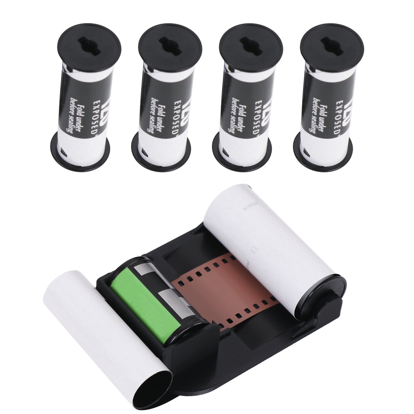 eTone 35mm 135 Film To 120 Backing Paper Film Spool Reload Dispenser Converter Tool