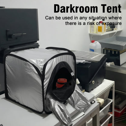 Pellicola per camera oscura di grande formato che cambia il caricamento della pellicola della tenda per lo sviluppo negativo della fotocamera 8x10 portatile