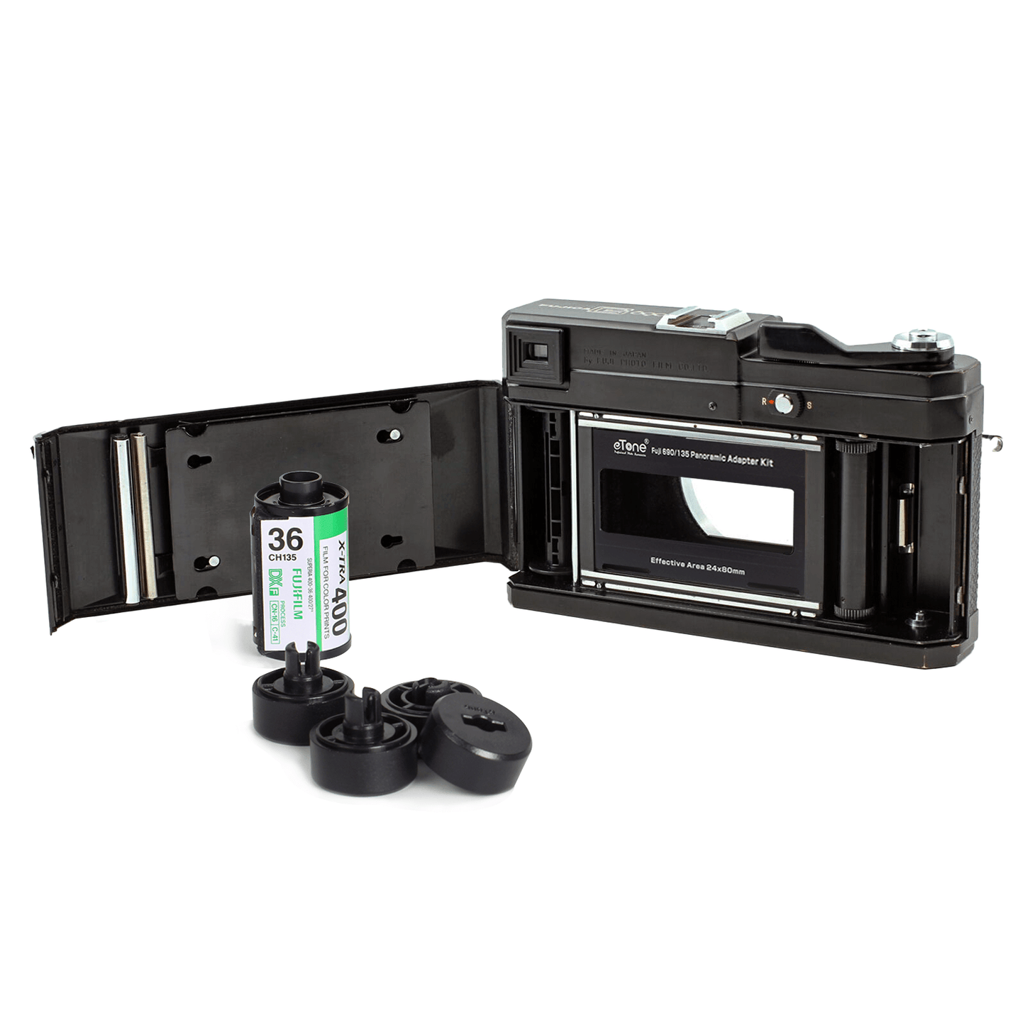 Nuovo kit adattatore per fotocamera Fujifilm 690 6x9 da 120 a 135 pellicole per pellicole di medio formato