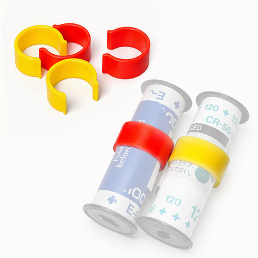 eTone Film Color-Coded Marking Marker Clips For 120 B&W Color Roll Film Negative