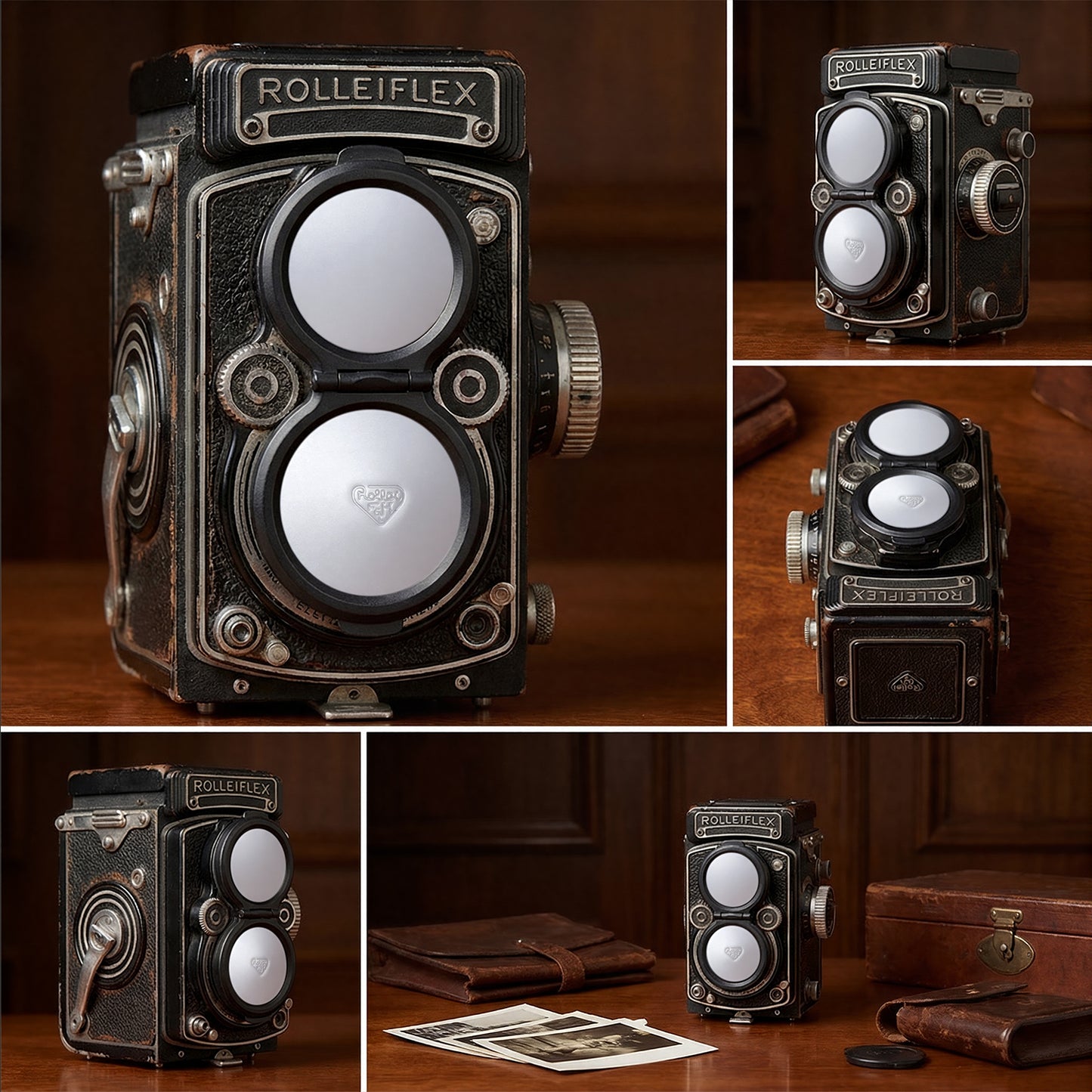 Original Matte Bay III Lens Cap For Rolleiflex 2.8C 2.8D 2.8E 2.8F 2.8GX 2.8FX 2.8 Tele