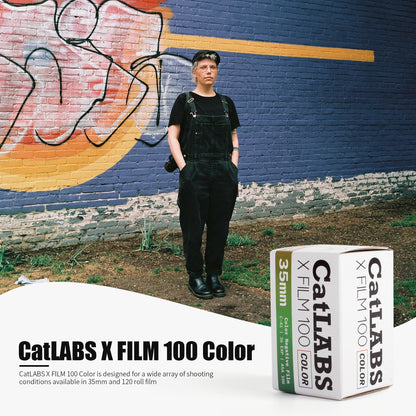 2/3/5 Rolls 135 35mm 36EXP X Film 100 Color Negative film ISO 100 11/2025 C-41