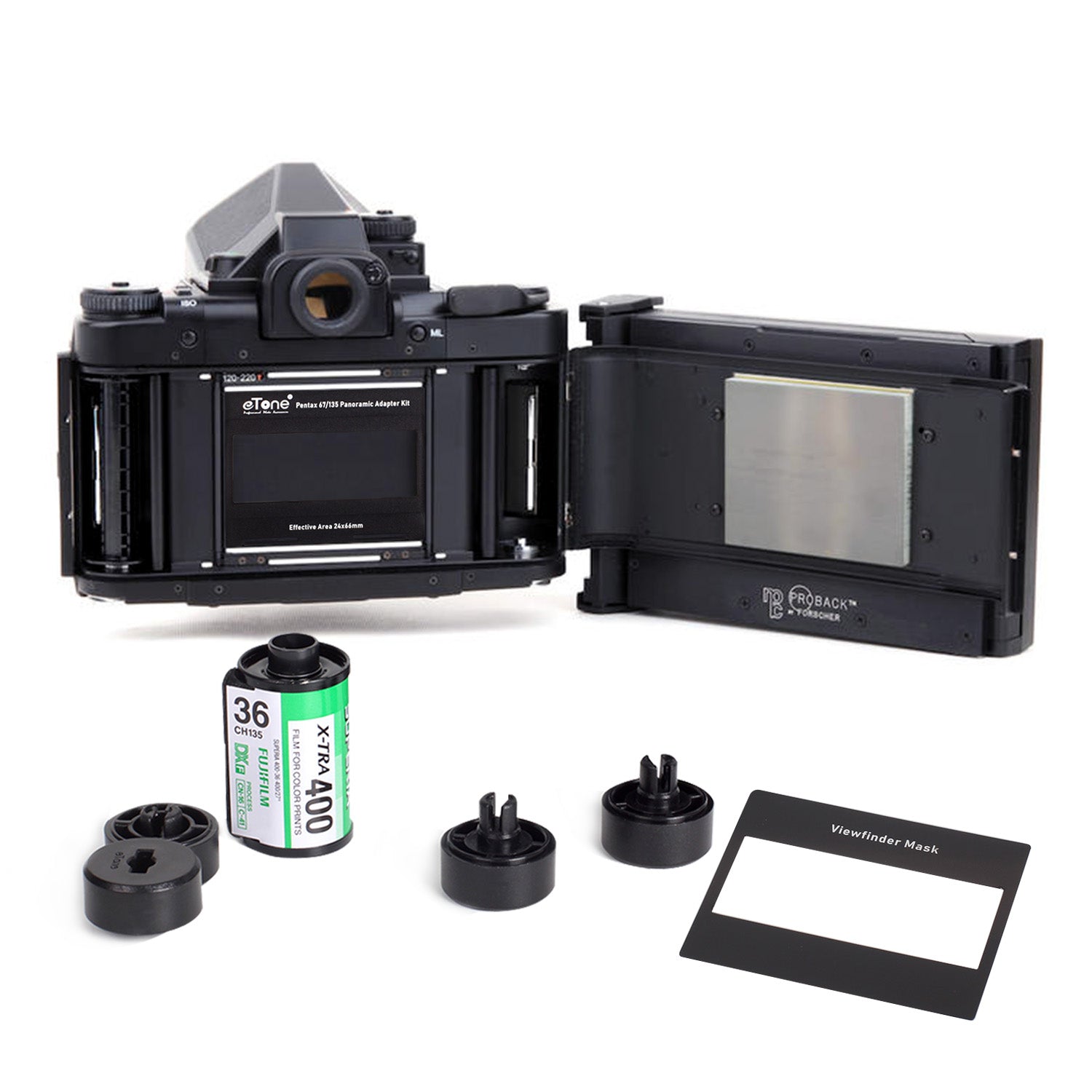 eTone New Conversion Adapter Kit For Pentax 67 6x7 67II Camera 120